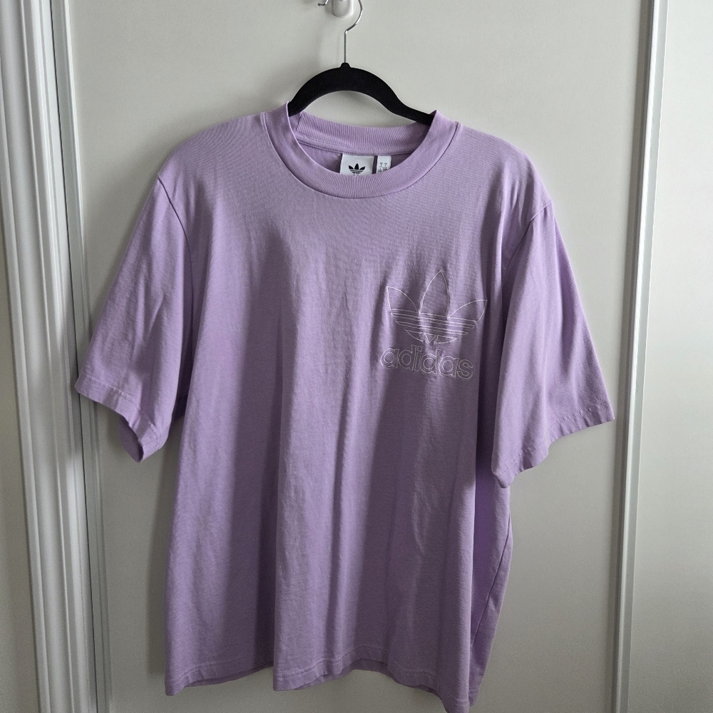 Adidas Big Embroidered Logo Trefoil T-shirt